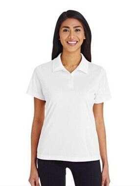New TEAM 365 White Polo Athletic Top